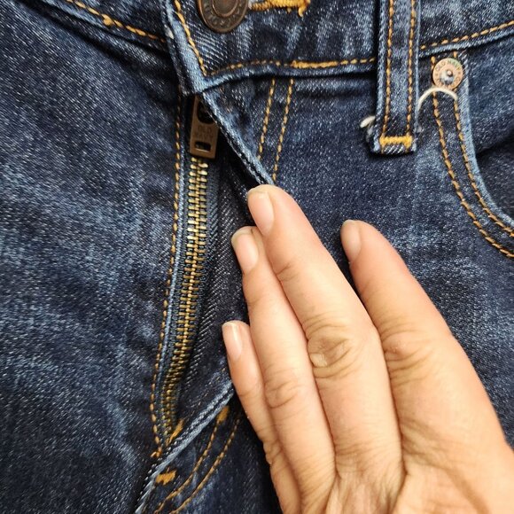 Old Navy Jeans Mens 30x32 Straight Stretch Blue Cotton/Spandex - Picture 8 of 12